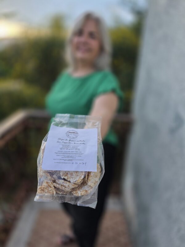 Chips di grani antichi "Senatore Cappelli e Bianchetta"